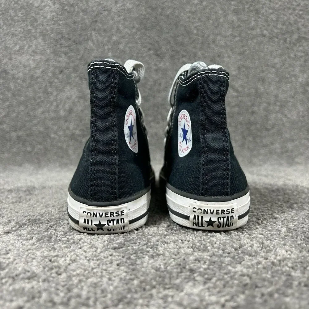 Converse Chuck Taylor All Star Hi 3J231C Kids Sz 2.5 Black Athletic Skate Shoes
